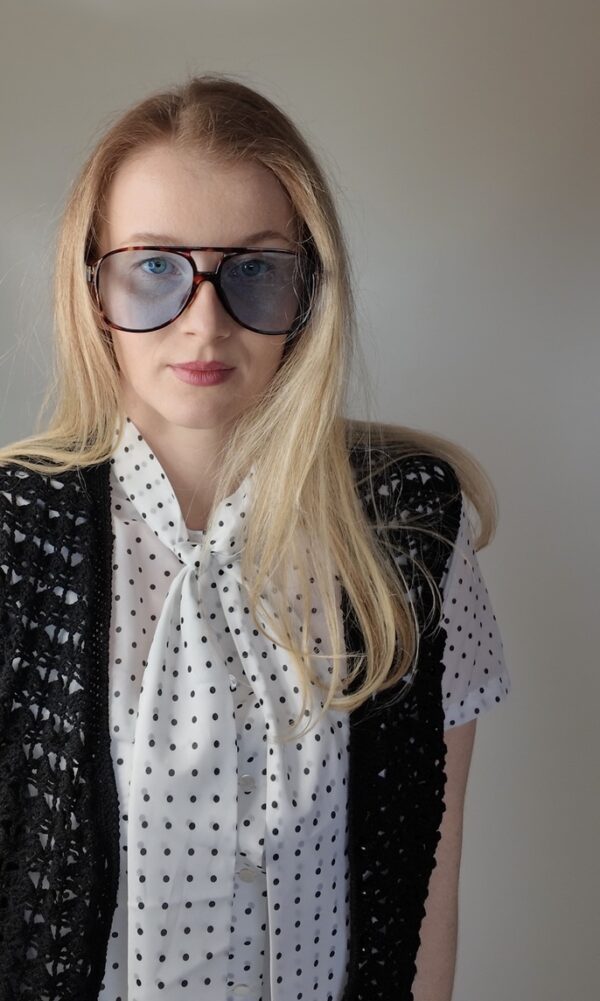 Bluse Polka Dot (XS-M) – Bild 2