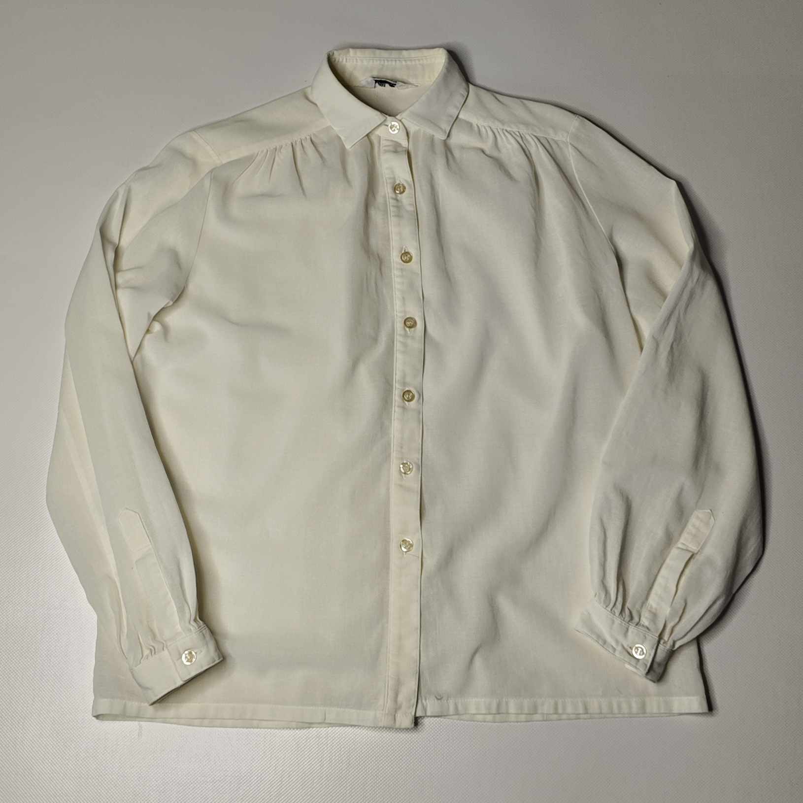 Bluse Vintage semitransparent (M)