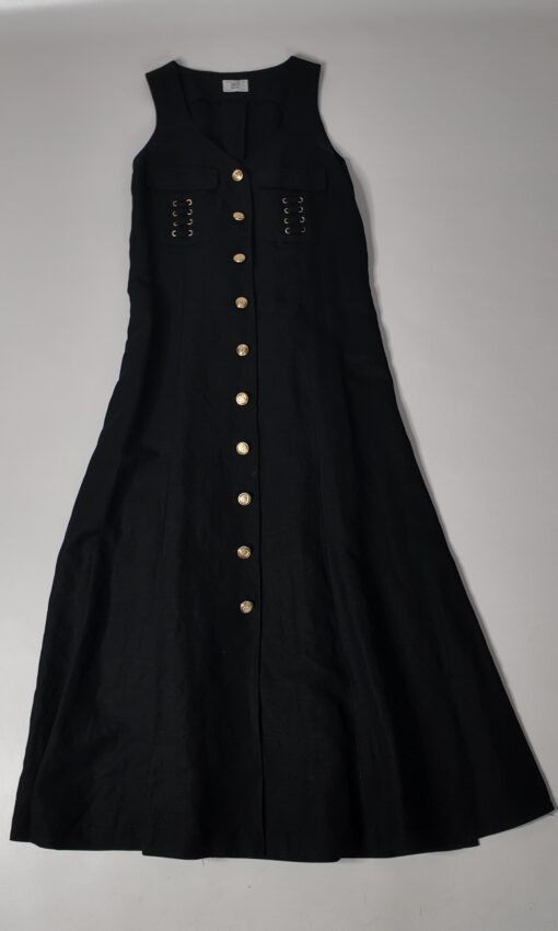 Kleid mit Knopfleiste (M) – Bild 3