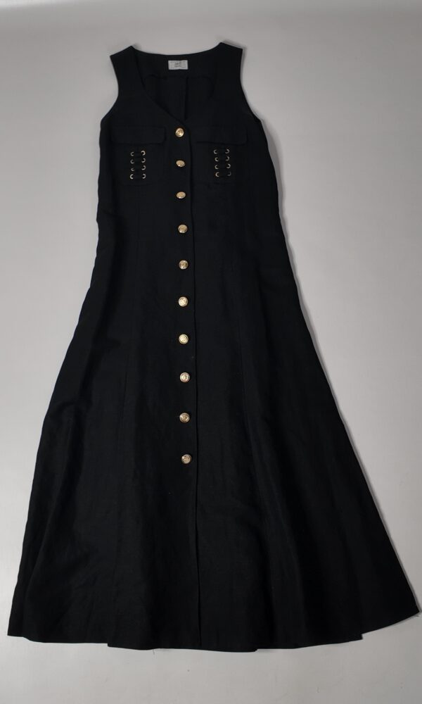 Kleid mit Knopfleiste (M) – Bild 3