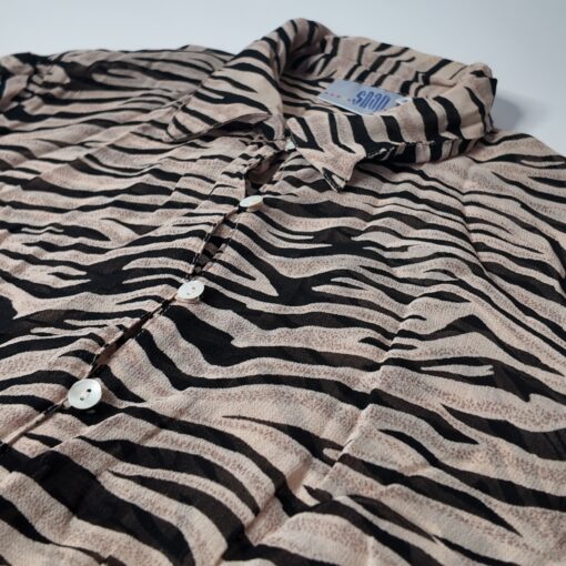 Bluse Animal Print (XS-M) – Bild 3