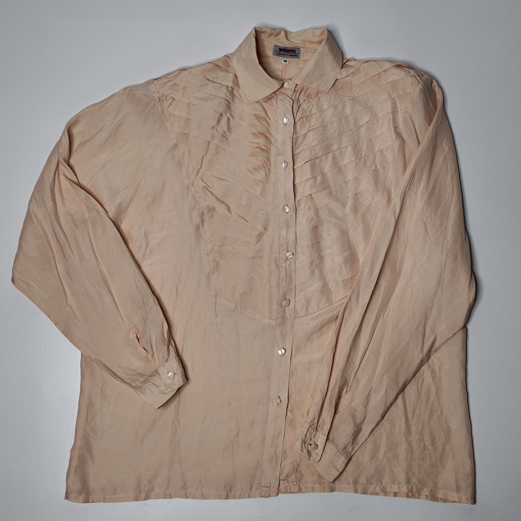 Bluse Satin Vintage (XS-M)