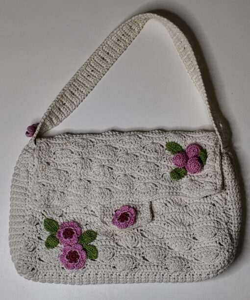 Häkeltasche Flowers Vintage