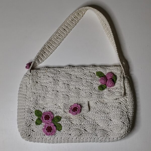 Häkeltasche Flowers Vintage