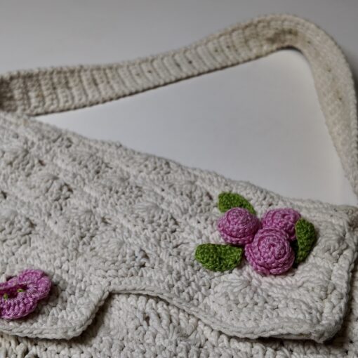 Häkeltasche Flowers Vintage – Bild 2