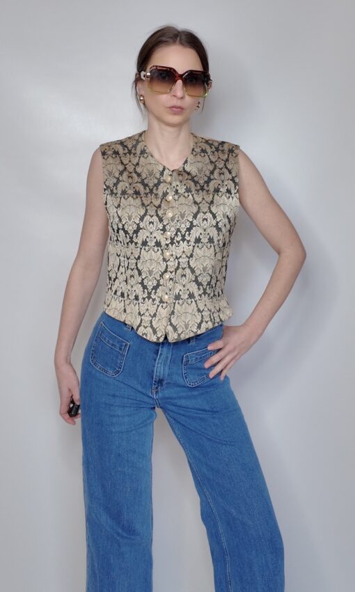 Weste Vintage Betty Barclay (XS-M) – Bild 2