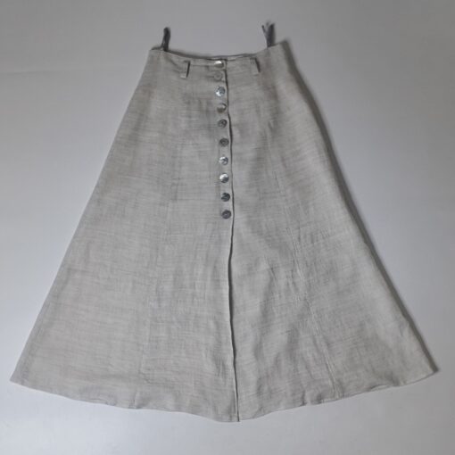 Maxirock mit Knopfleiste Vintage (M)