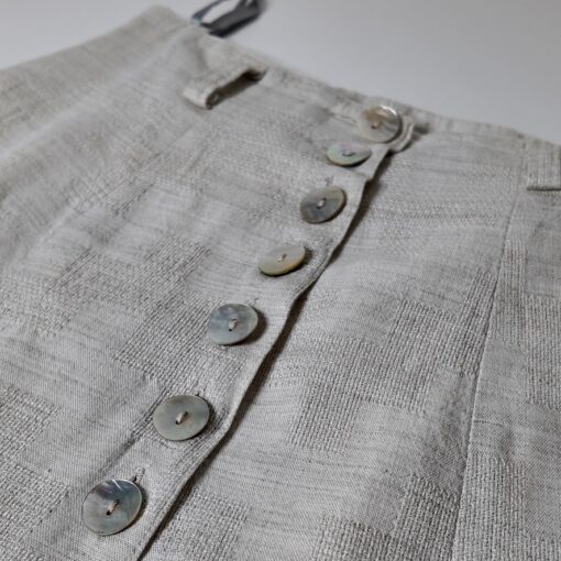 Maxirock mit Knopfleiste Vintage (M) – Bild 3