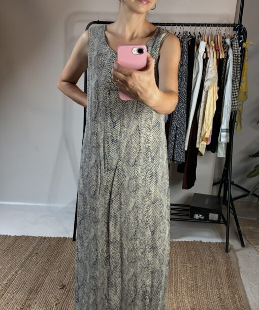 Alternative view of Vintage Kleid Animal Print (L)