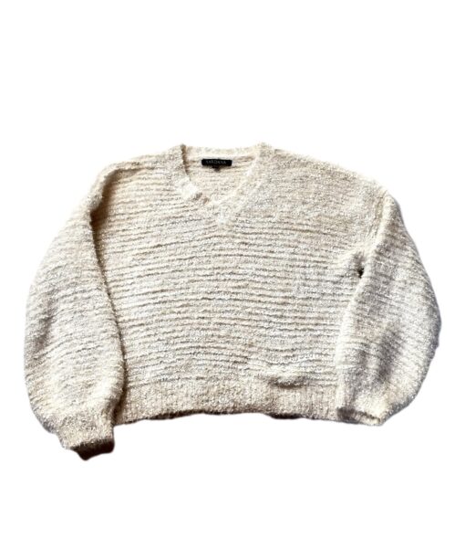 Vintage Pullover Mesh-Optik (L)