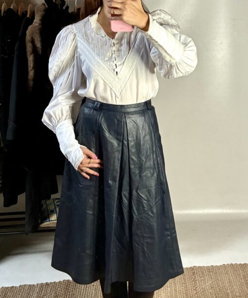 Alternative view of Vintage Spitzenbluse (M)