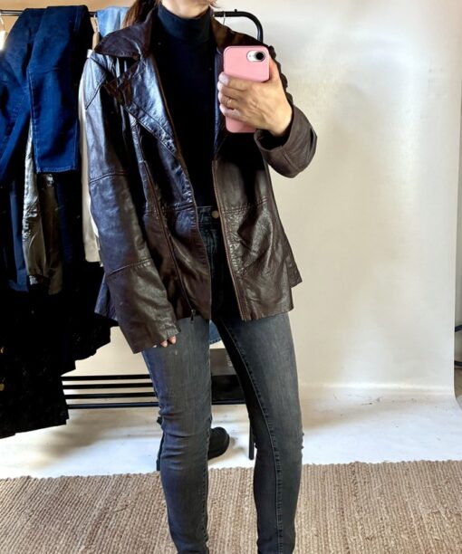 Alternative view of Vintage Lederjacke (XXL)