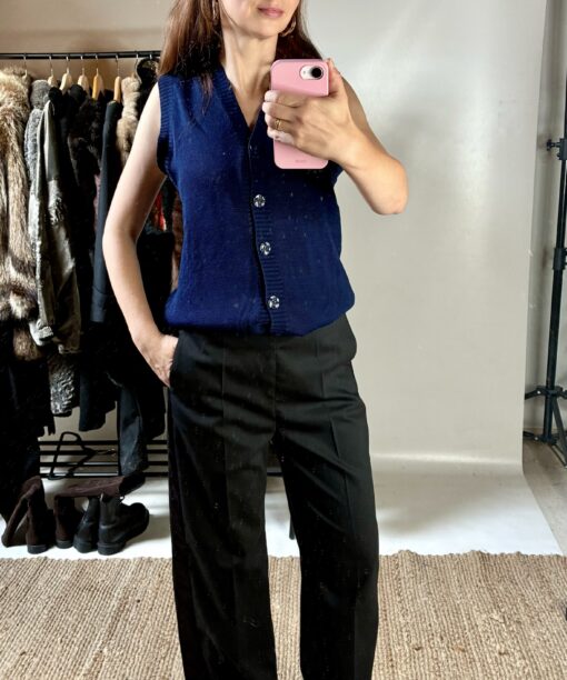 Alternative view of Vintage März München Pullunder (S-XL)