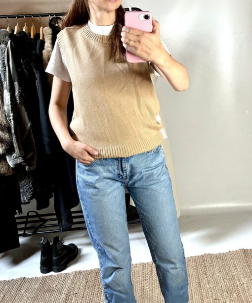 Alternative view of Vintage März München Pullunder (S-XL)